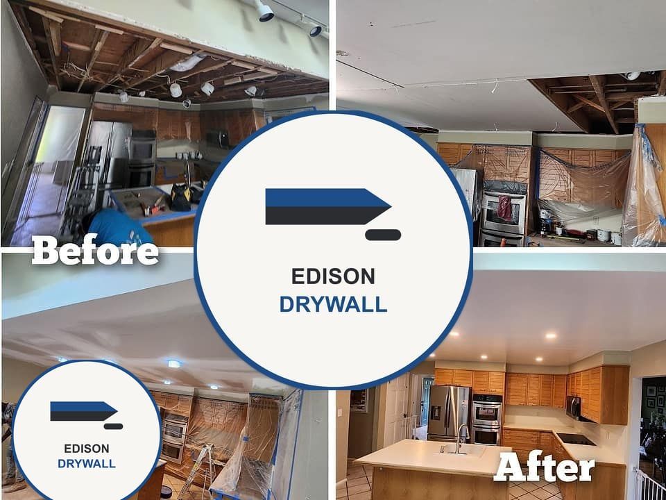 Basement Finishing by a drywall crew in Toms River, NJ