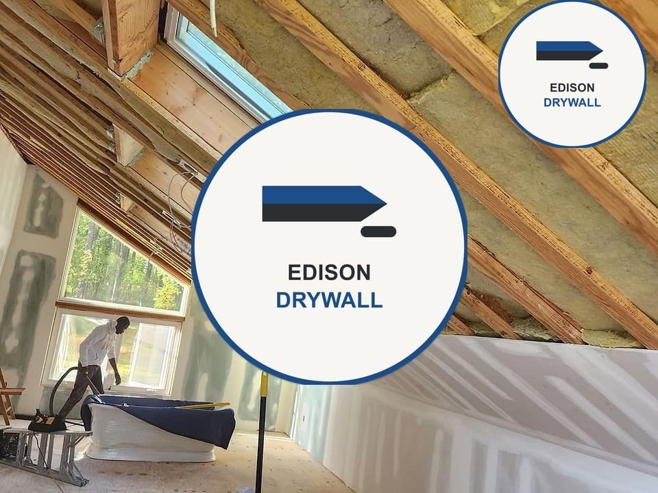 Drywall Patching by a drywall crew in Toms River, NJ