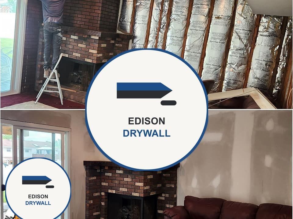 Metal Stud Framing by a drywall crew in Toms River, NJ