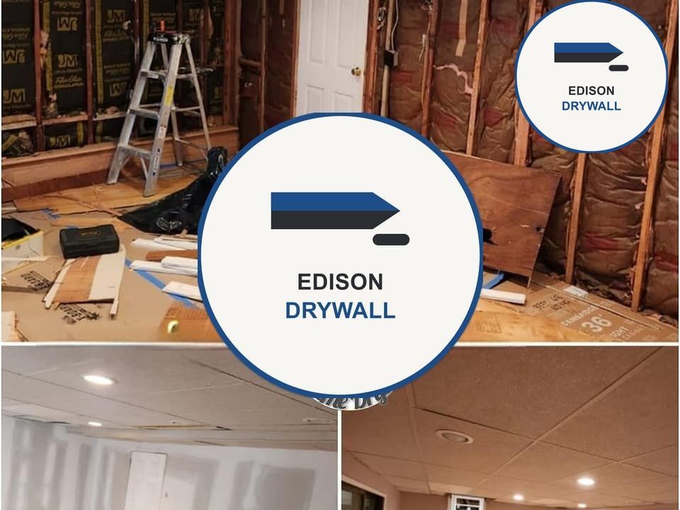 Popcorn Ceiling Removal by a drywall crew in Toms River, NJ