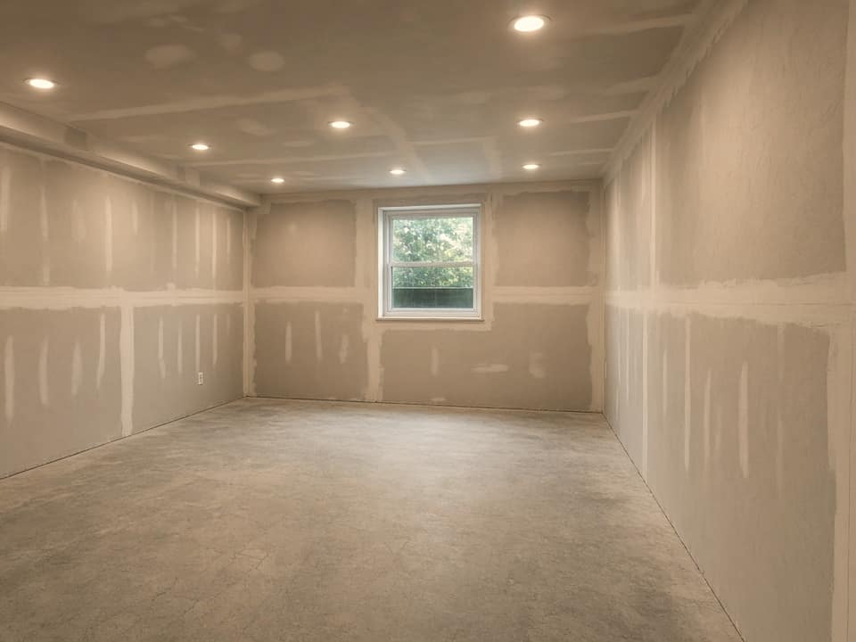 Drywall job photo