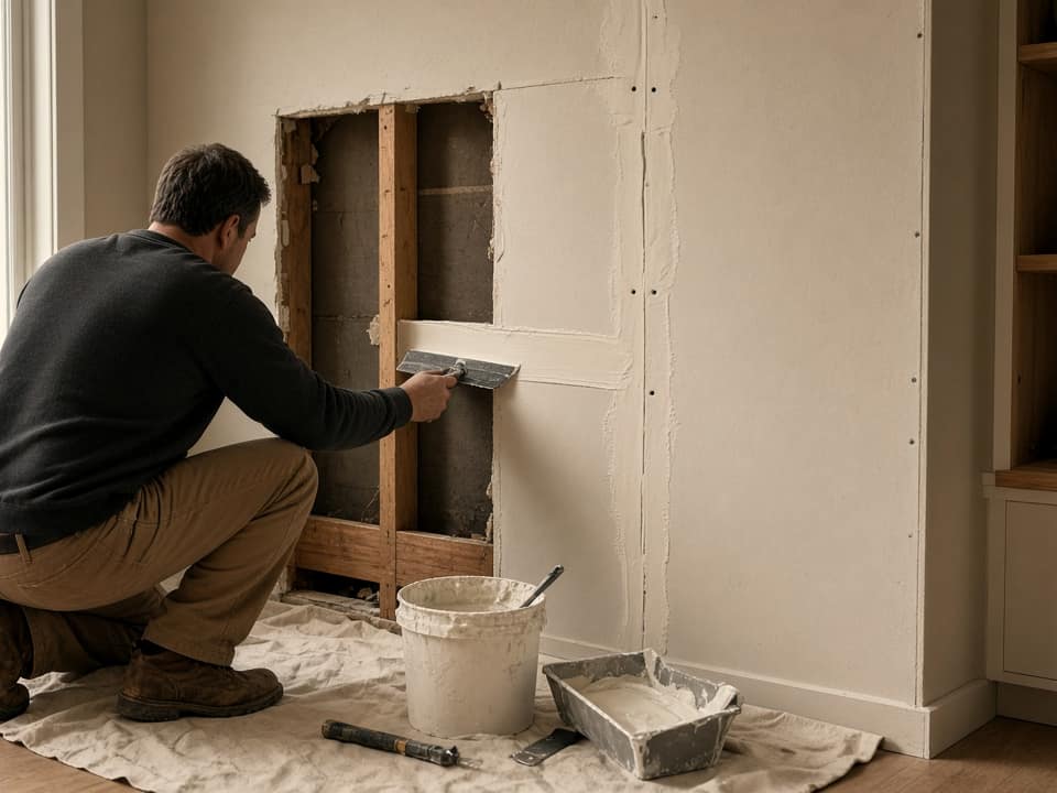 Drywall job photo