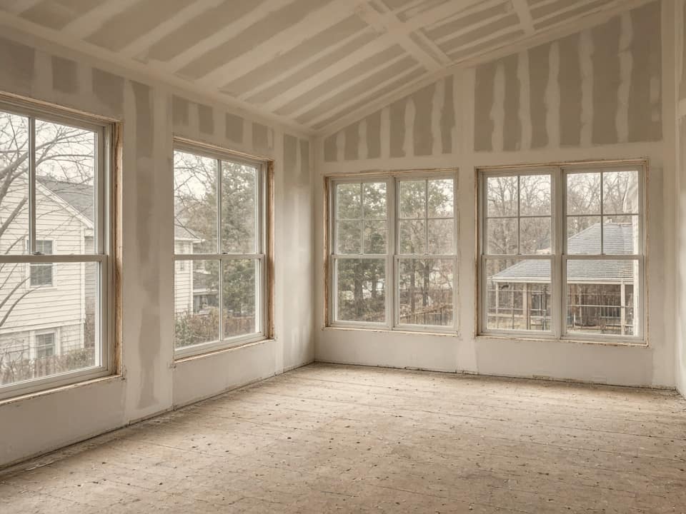 Drywall job photo