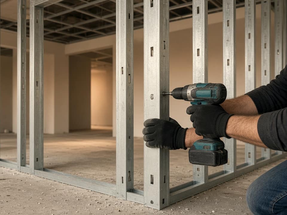Drywall job photo