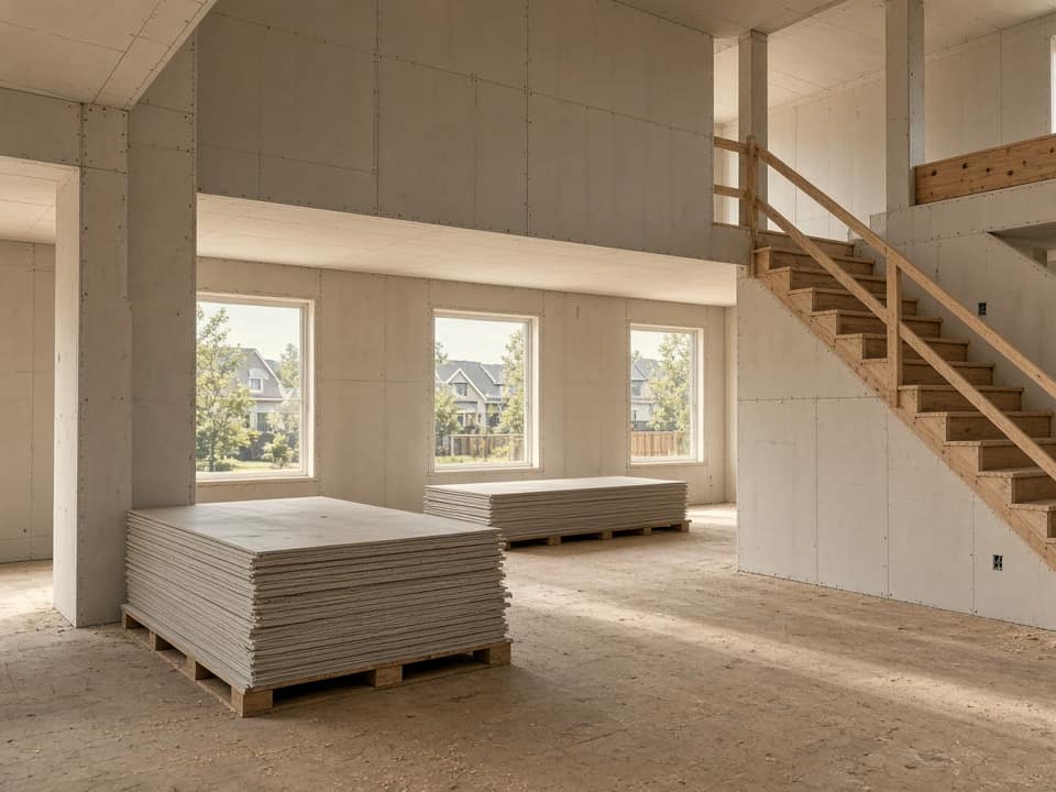 Drywall job photo